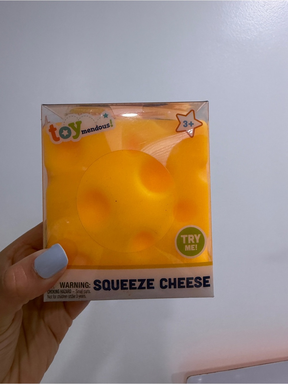 Toymendous Squeeze Cheese Kids Toy